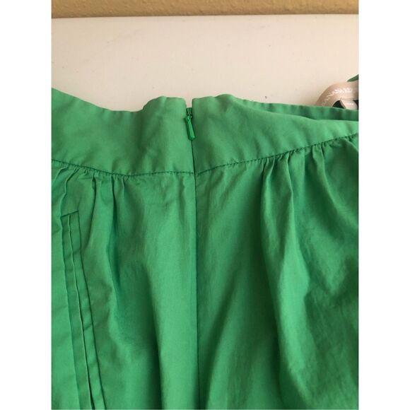 “Banana Republic Green A-Line Skirt Women’s Size 4P Petite Cotton Blend Pockets” - Picture 11 of 11